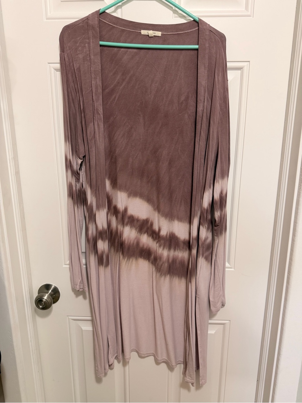 Maurices Dusty Mauve Lightweight Knit Cardigan